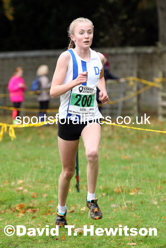 Girls under-15s 2021 NEHL Lambton Castle near Chester le Street, County Durham. Photo: David T. Hewitson/Sports for All Pics
